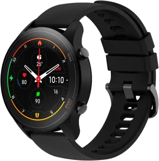Xiaomi Mi Watch [inkl. Kunststoff-Armband schwarz] Kunststoff-Gehäuse schwarz