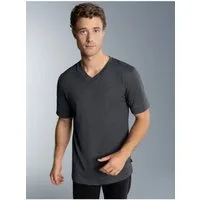 Trigema T-Shirt TRIGEMA V-Shirt DELUXE Baumwolle (1-tlg)