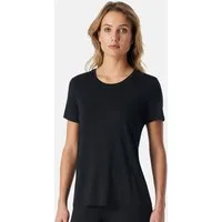 Schiesser Pyjamaoberteil Mix & Relax (1-tlg) Schlafanzug Oberteil - Blickdicht