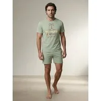 Henry Terre Shorty Pyjama Set Kurz - Island Chill Club