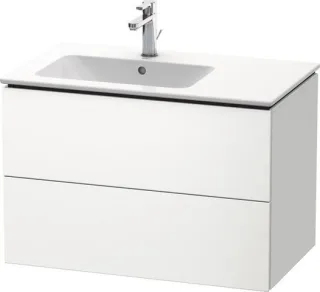 Duravit L-Cube Waschtischunterbau wandhängend Weiß Supermatt 820x481x550 mm - LC629108484 LC629108484