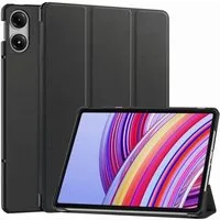 SmartUP Tablet-Hülle für Xiaomi Redmi Pad Pro Tasche Smart Cover Case Klapphülle Schutzglas 12.1 Zoll, integrierte Standfunktion, integrierter Magnetverschluss