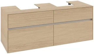 Villeroy & Boch Waschtischunterschrank Collaro C10300 1400x548x500mm Nordic Oak C10300VJ