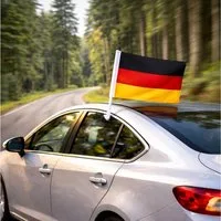 kochmaster Flagge Kochmaster Autofahne Deutschland 30x45 cm