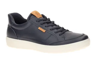 Ecco 490574 SOFT 7 MENS - EASY ENTRY Herren Slipper marine/lion flexibel & be...