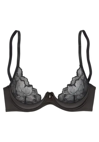 LASCANA - lascana Büstenhebe black - Gr. - 75C