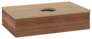 Villeroy & Boch Waschtischunterschrank Antao L08_1 800x190x500mm mit Beleuchtung mit Struktur FK/AP: L08111HM