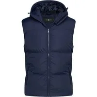 SOULSTAR Steppweste S2MOELV Winterjacke mit Kapuze warmer Bodywarmer