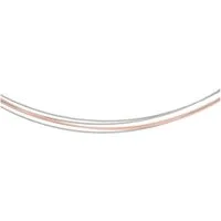 Heideman Collier Linea 5 bicolor (keine Angabe, inkl. Geschenkverpackung), Edelstahlkette