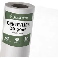 HaGa Bodenschutzvlies ABDECKVLIES 30g/m² 1,6m (Meterware) Erntevlies, Ernte-Verfrühungsvlies, Frostschutzvlies, UV beständig, Wachstumvlies