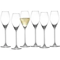 Ritzenhoff & Breker Sektglas Salsa Sektgläser 200 ml 6er Set, 6-tlg., Glas