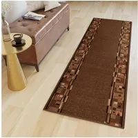 Tapiso Läufer Anti Rutsch, rechteckig, Höhe: 6 mm, Antirutsch Flurläufer Meterware, rutschfest, pflegeleicht