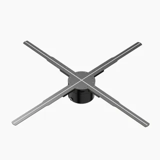 P62 3D Hologram Projector Fan Remote Wifi Control Commercial Advertising Display Lights Projector Logo Picture For Comme