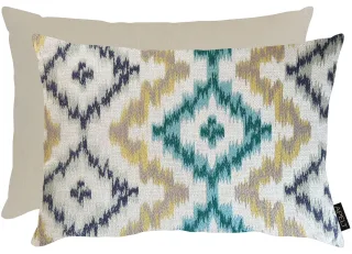 APELT Dekokissen "Milan in Ikat-Design" inclusive Soft-Kissenfüllung 100% PES