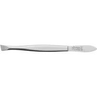 nippes Solingen Pinzette Augenbrauenpinzette, schräge Spitze, rostfrei, 9cm