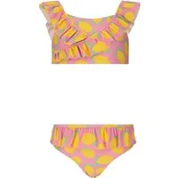 ZIGZAG Balconette-Bikini Tropical (1-St) mit stylischem Rüschendesign und Sonnenschutz