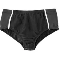 ABRAXAS Badehose Übergröße Badehose schwarz-grau Abraxas