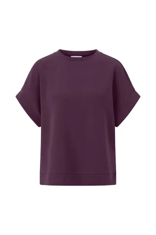 Rich & Royal - T Peach Shirt mulberry - Gr. - XS