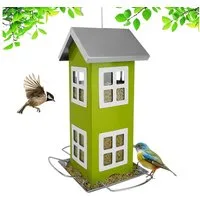 relaxdays Vogelhaus zum Aufhänge, grün