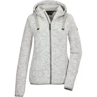 G.I.G.A. DX by killtec Strickfleecejacke GW 52 WMN KNTFLC JCKT mit Kapuze mit Kordelzug, atmungsaktiv, schnell trocknend