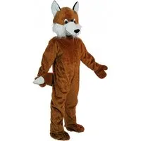 Orlob Maskottchen-Kostüm Fuchs für Erwachsene