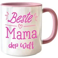 Giftandprint Tasse Beste Mama der Welt Geschenke für Mama Geburtstag Muttertagsgeschenk, Keramik Tasse für Mutter -Tag
