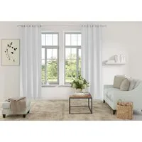 OTTO home Vorhang Parry (2 St), Ösen, blickdicht, Polyester, 2-er Set, blickdicht, monochrom, basic