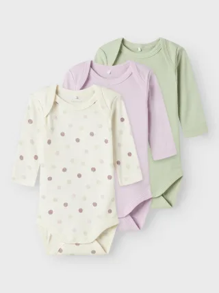 NAME IT - NBFBODY 3P LS JET STREAM DOT NOOS - Gr. - 50
