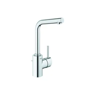 Grohe Concetto Waschtischarmatur 23739002 chrom, L-Size, mit Ablaufgarnitur, innenliegende Wasserführung
