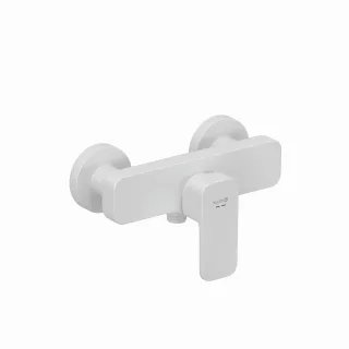 Kludi RENON Brause-Einhandmischer eigensicher mattweiß, 428315375 428315375