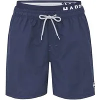 HAPPY SHORTS Badehose HAPPY SHORTS Herren Badeshorts Strandshort Navy mit Waistband S - XXL