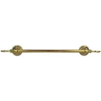 Belle Arti Handtuchhalter Handtuchstange Handtuchhalter Handtuchreling Messing gold rostfrei, Badetuchstange Handtuchaufhänger Bad Gäste WC gold poliert