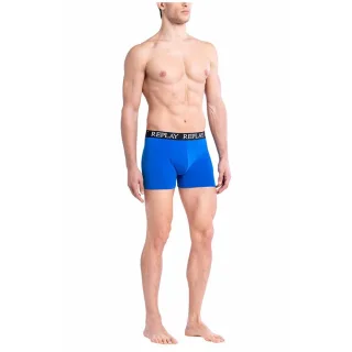 Replay - Boxershorts für Herren (2er-Pack) (Türkis/Schwarz)