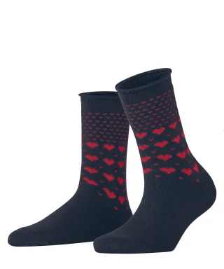 ESPRIT socks & tights - Esprit Warming Hearts Damen space blue - Gr. - 36.5