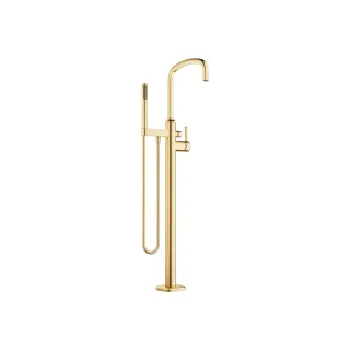 Dornbracht Wannen-Einhandbatterie mit Standrohr COYA 25863404 Messing gebürstet (23kt Gold),25863404 25863404-28