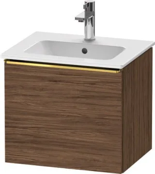 Duravit D-Neo Waschtischunterbau wandhängend Nussbaum dunkel Matt 510x402x440 mm - DE4260034210000 DE4260034210000