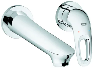 GROHE 2-Loch-Waschtisch-Wandbatterie Eurostyle, 19571003 19571003