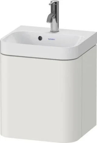 Duravit Happy D.2 Plus c-shaped Set wandhängend Nordic Weiß 400x360x480 mm - HP4344O39390000 HP4344O39390000