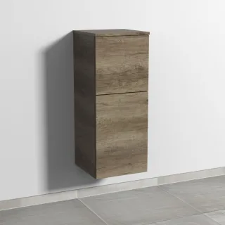 Sanipa 3way Mittelschrank mit 1 Tür und 1 Auszug, Eiche-Nebraska, SM12737 SM12737