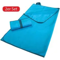 OTTO home Sporthandtuch Elja Reisehandtuch, Strandhandtuch, (2-St), auch als 2er Set erhältlich, schnelltrocknend & saugfähig, Mikrofaser
