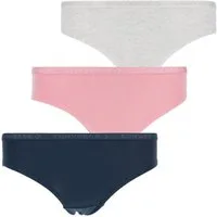 Converse Slip CHG GIRLS CLASSIC 3PK BIKINIS (Set, 3-St) 3er-Pack, aus Baumwollmischung und Jersey, mit elastischem Bund