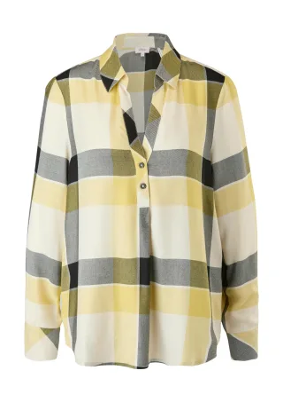s.Oliver - Bluse beige/gelb - Gr. - 34