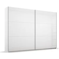 rauch Schwebetürenschrank AURELIO Kleiderschrank Garderobe (3 Ausstattungen BASIC/CLASSIC/PREMIUM (inkl. SOFT-CLOSE-FUNKTION) 3 verschiedene Ausstattungsvarianten Griffe aus Metall MADE IN GERMANY
