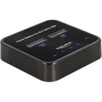 USB 3.0 Docking- und Klonstation M.2 SATA, Dockingstation schwarz, M.2 SATA SSD
