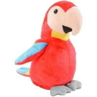 Kögler Kuscheltier Labertier Papagei rot 16 cm