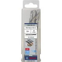 PRO Metal HSS-G Spiralbohrer, Ø 9mm 5 Stück, Arbeitslänge 81mm