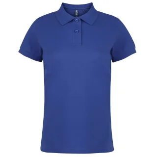 Asquith & Fox - Unifarbenes Poloshirt - Damen (Königsblau)