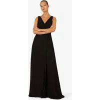 Kraimod Abendkleid mit V-ausschnitt vorne und Rückenausschnitt hinten
