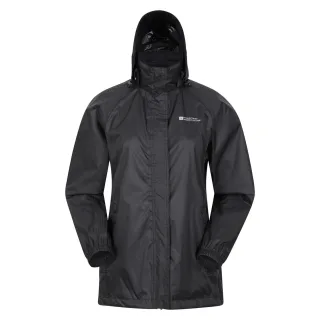 Mountain Warehouse Womens/Ladies Pakka II Wasserdichte Jacke (Schwarz)