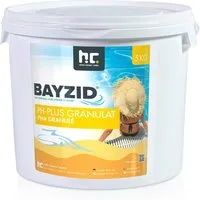 Höfer Chemie GmbH Poolpflege 5 kg BAYZID® pH Plus Granulat für den Pool, Zuverlässige Regulierung des pH-Werts